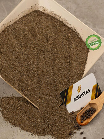 Karabiber Toz Taş Değirmende Taze Öğütülmüş Vakumlu Paket 250g