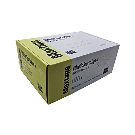 Maxtape Viskoz Sports Sarı 3,8cm x 10 m