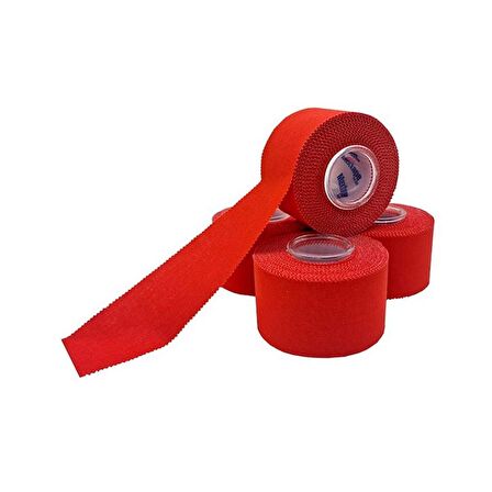 Maxtape Viskoz Sports Kırmızı 3,8cm x 10 m