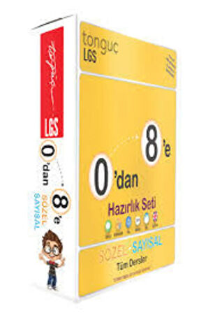 0 Dan 8 E Sözel Sayısal Tüm Dersler Set
