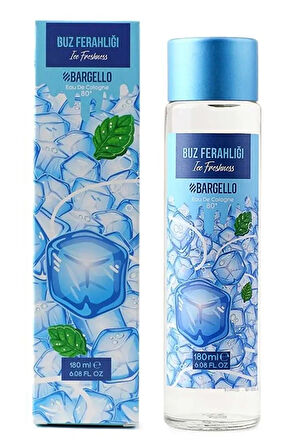 Buz Ferahlığı 180 ml Cam Şişe Dökme Kolonya Edc - Mnms180kbu
