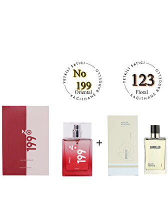 No:199 + 123 Unisex / Kadın Parfüm Edp Oriental / Floral - Mnms199123