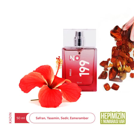 No: 199 + 440 Unisex / Kadın Parfüm Edp 50 ml Oriental / Floral - Mnms199440