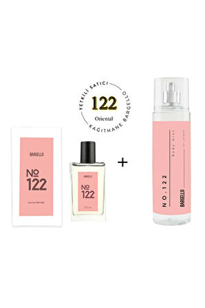 122 Kadın Parfüm Edp 50 ml No:122 Kadın Edt Body Mist 210 ml - Mnmsbmeori122bmno122