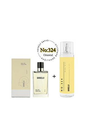 324 Kadın Parfüm Edp 50 ml Oriental No:324 Body Mist Kadın 210 ml Oriental Edt -mnms324bm