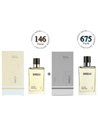 146 + 675 Kadın / Erkek Parfüm Edp 50 ml  Floral / Fresh  - Mnms50146675