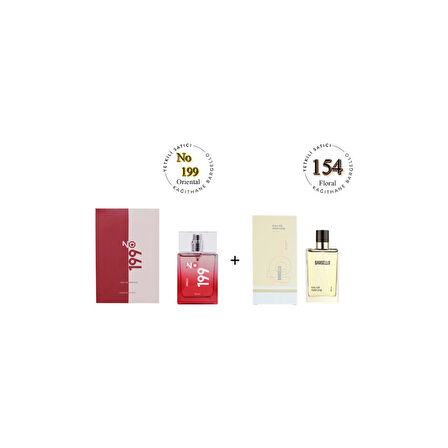154 + No: 199 Kadın / Unisex Parfüm EDP 50 ml Floral / Oriental