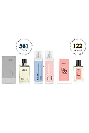 561 122 Edp 100 ml \ No:561 No:122 Edt Body Mist - Mnms50561bmno122