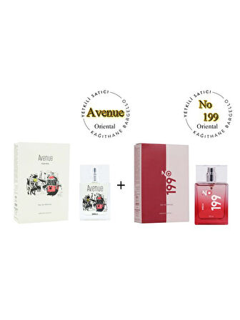 Avenue + No: 199 Erkek / Unisex Parfüm 50 ml edp Oriental  - Mnms50ave199