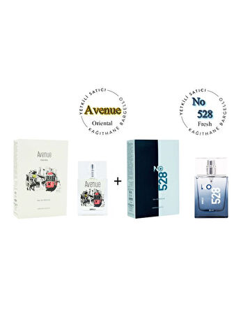 Avenue + No: 528 Erkek  Parfüm 50 ml edp Oriental / Fresh  - Mnms50ave528