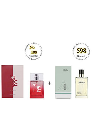 No:199 + 598 Unisex Parfüm 50 ml edp Oriental - Mnms50no199598