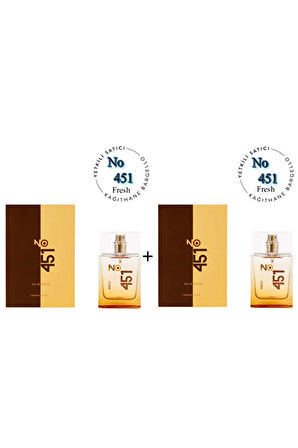 No.451 + No:451 Unısex 50 ml Parfüm Edp Fresh - Mnms50edp4512