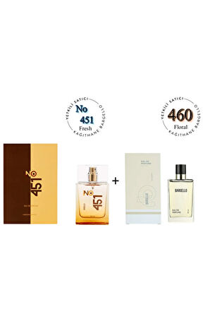 No:451 + 460 Unisex / Kadın Edp 50 ml Fresh / Floral