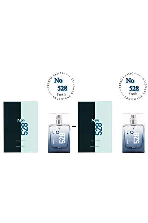 No: 528 + No:528 Erkek Parfüm Edp 50 ml Fresh - Mnms50no5282