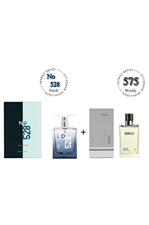 No: 528 + 575 Erkek Parfüm Edp 50 ml Fresh / Woody - Mnms50no528575