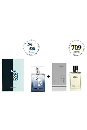 No: 528 + 709 Erkek Parfüm Edp 50 ml Fresh / Oriental - Mnms50no528709