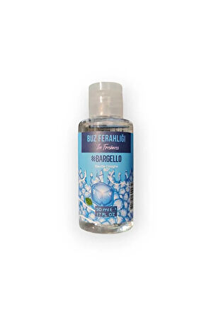 Buz Ferahlığı 50 ml Plastik Dökme Kolonya Edc - Mnms50kbu