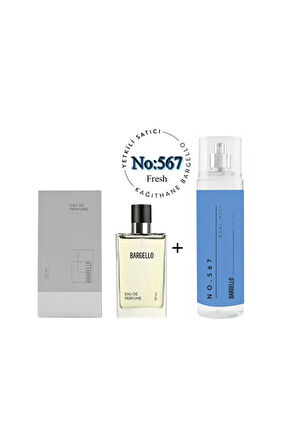 567 Erkek Parfüm Edp 50 ml Fresh No:567 Body Mist Erkek Edt 210 ml Fresh - Mnms567bm