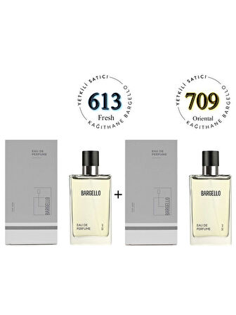 613 + 709 Erkek  Parfüm Edp Fresh / Oriental- Mnms613709