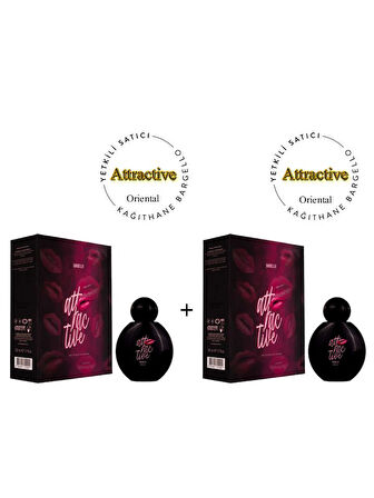Attractive + Attractive  Kadın Parfüm Edp Oriental  - Mnmsatv2
