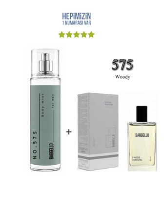 575 Erkek Parfüm Edp 50 ml Woody + No: 575 Erkek Body Mist Edt 210 ml Woody -Mnms575bm