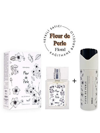 Fleur De Perle + Fleur De Perler Deodorant Kadın Edp Floral 50 ml -Mnmsfpdeo