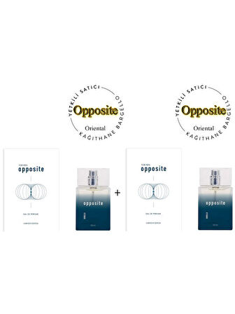Opposıte + Opposıte  Erkek Parfüm Edp Oriental - Mnmsoppo2