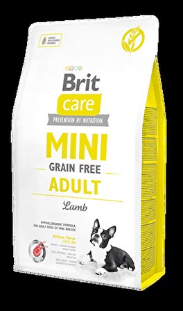 Brit Care Mini Tahılsız Kuzu Etli 7 kg Küçük Irk Yetişkin Köpek Maması