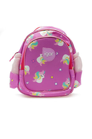 İGOR Igor Kız Çocuk Okul Sırt Çantası 24k Bp10001-creche Bk