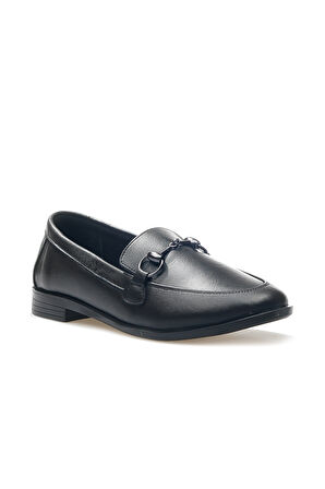Venüs Kadın Hakiki Deri Toka Detaylı Loafer Günlük Ayakkabı (36-41) 24k 24411850k Z