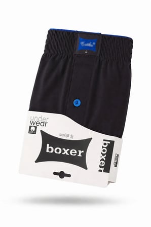 Erkek Penye Boxer 4 Adet %35 Pamuk %65 Polyester (Tutku Yetkili Satıcısı) Havlu Bel Düğmeli Pamuklu Rahat Kalıp Nefes Alan Kumaş - Gri