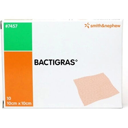 Bactigras Yara Bakım Örtüsü 10cm x 10cm - 10'lu Paket