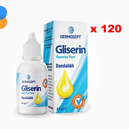 Dermosept Gliserin 35gr - 120 Adet