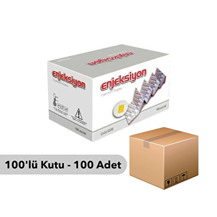 Seyitler Enjeksiyon Bandı (Aşı Bandı) 100'lü Kutu - 100 adet