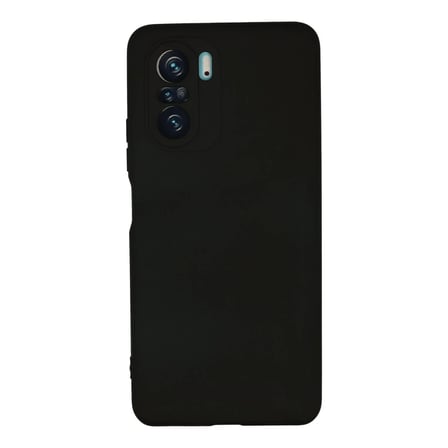 Xiaomi Poco F3 Kılıf Nano içi Kadife Silikon - Siyah
