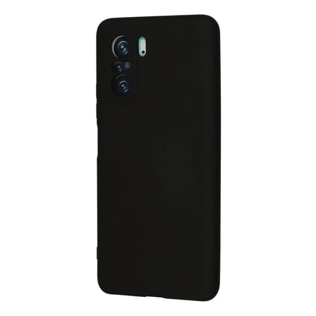Xiaomi Poco F3 Kılıf Nano içi Kadife Silikon - Siyah
