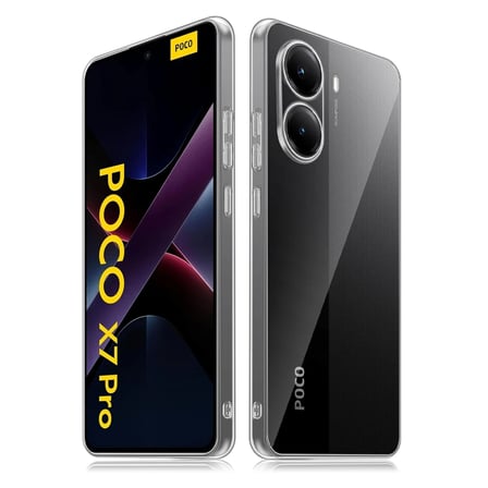 Xiaomi Poco X7 Pro Kılıf Lüx Şeffaf Silikon