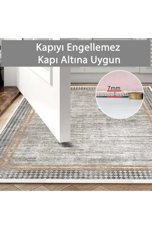 Banyo Paspası, Yumuşak Banyo Halısı, Kaymaz Dot Tabanlı, Yıkanabilir - 60x100
