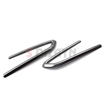 S-Dizayn Opel Astra K HB Krom Sis Farı Çerçevesi 2 Prç 2015-2019