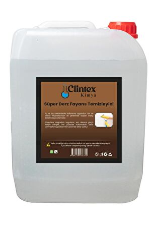 Clintex Kimya Süper Derz Fayans Temizleyici 5 Lt