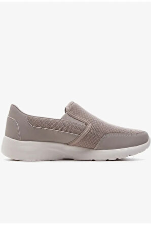 Skechers Dynamight Memory Foam Taban Bağcıksız Erkek Bej Günlük Spor Ayakkabı