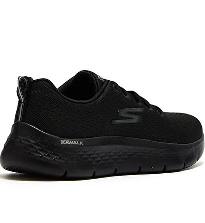 Skechers Go Walk Flex Air-Cooled Goga Mat Taban Kadın Siyah Günlük Spor Ayakkabı
