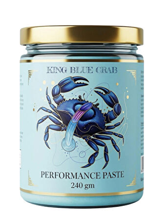 Crab Mavi Yengeç Karışık Atom Macun Keçiboynuzu Pekmezli Ballı Güç ve Kuvvet 240 gr