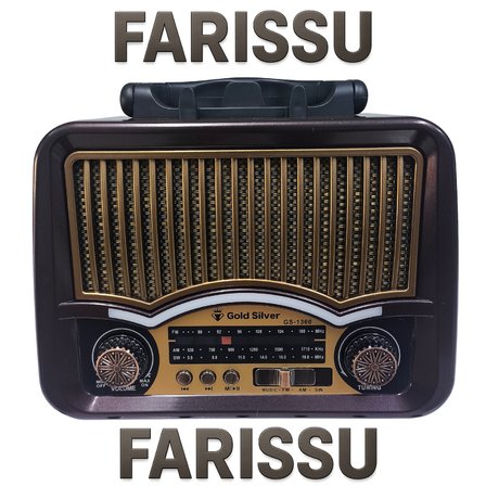 GS-1360 GÜNEŞ ENERJİLİ RADYO