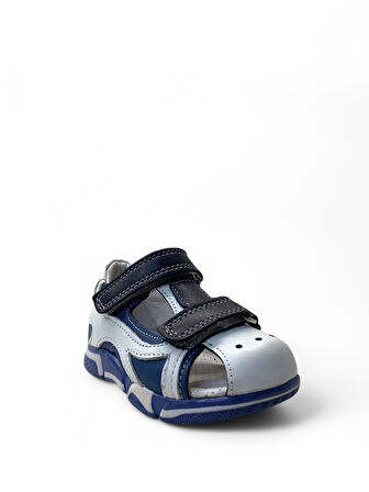 157 Bebek Deri Korseli Sandalet