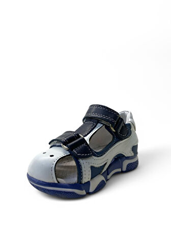 157 Bebek Deri Korseli Sandalet