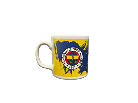 Fenerbahçe Lisanslı Kupa Orijinal Mug Hediye Ahşap Kutulu