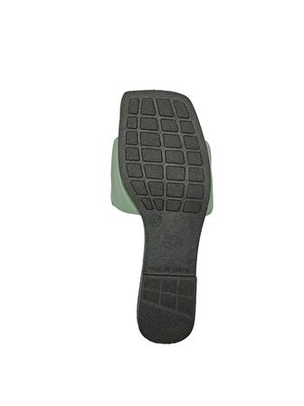 SİA ÇANTA Önü Büzgülü Model Kadın Terliği , Rahat Sandelet Tarzı Kaydırmaz Taban Kadın Terlik