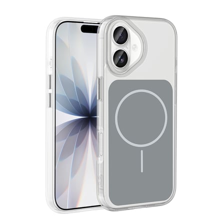 iPhone 17 Kılıf Metal Buton Tasarımlı İkonik Sert Silikon Kapak