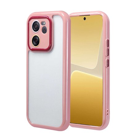 Xiaomi Mi 13T Kılıf Kamera Korumalı Renkli Kenar ve Çerçeve Tasarımlı Ahenk Kapak